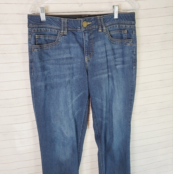 DEMOCRACY "AB" TECHNOLOGY MEDIUM DARK WASH JEANS, SZ 10 - Picture 10 of 10